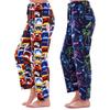 Keanu Men's Gaming Levels Game Controller Lounge Pants (Pack of 2)