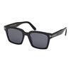 TF Seitenlogo Design Quadratische Sonnenbrille Unisex-Sonnenbrille Schwarz FT1161-K5401A