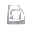 Gear Head Shift Knob Panel Cover Sticker Car Interior Carbon Fiber Trim Stickers Fit For Mazda 3 Axela 2014 2015 - 2019 AT