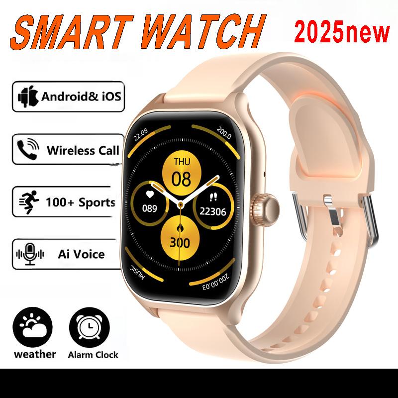 New Smart Watch Men Women Heart Rate Sleep Health Monitoring BT Call Message Notification Multi-sport Mode Smartwatch