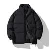 2025 Men's and women's stand-up collar bread jackets, down warm thickened jackets, couples, American trend cotton clothes