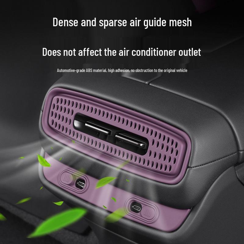 Premium Interior Trim for SU7 Central Control Charger & Rear Air Vent Cover