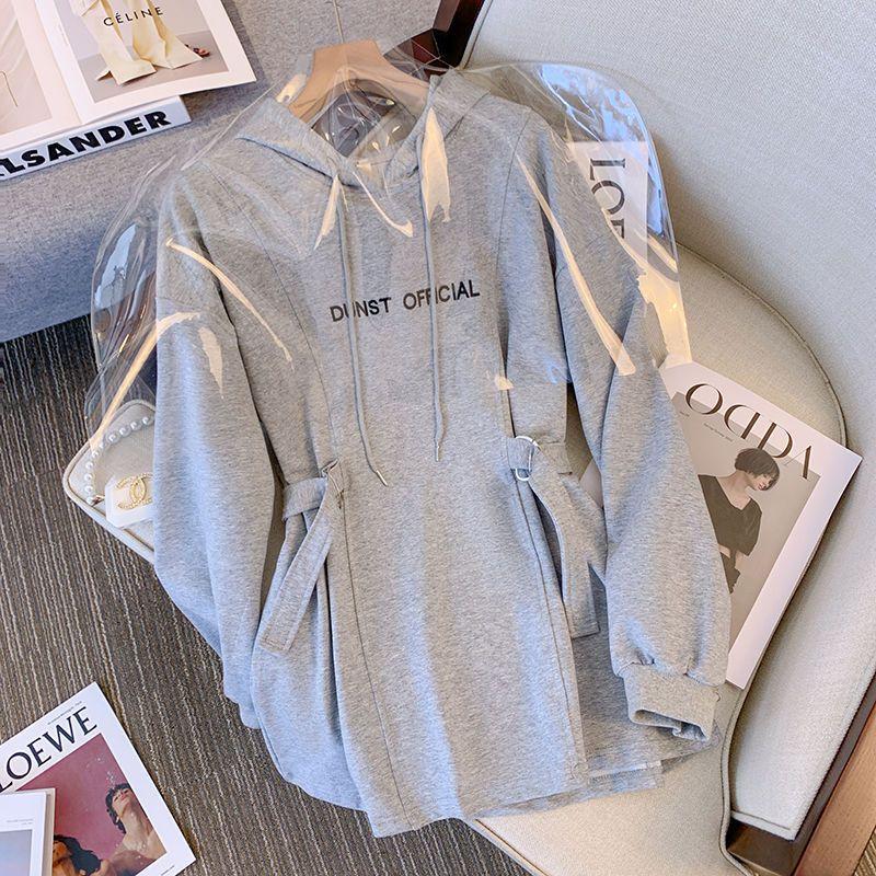 Sweatshirt for Women Oversize Hooded Fleece Thickened Loose Half-high Neck Casual Pullover Long Sleeve Winter Sweatshirt Top