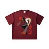 260 GSM Double Yarn 32 Count 100% Cotton Chainsaw Man V21 Denji Print Unisex Heavy Cotton T Shirt