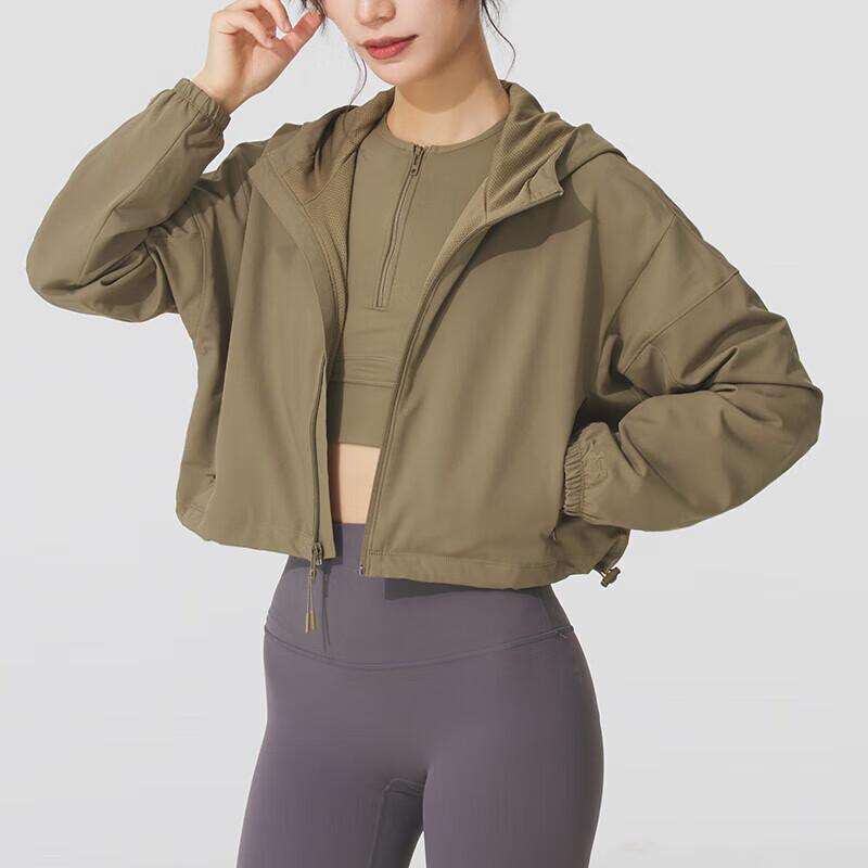 Under Armour Unstoppable SS25 Casual Comfortable Fashion Short Loose Jacket Women jackets Quartz-Gray 6003590-251
