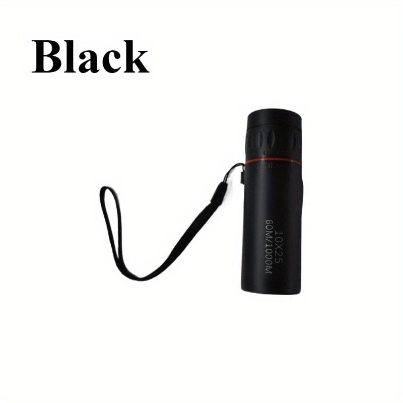 

New 10x25 HD Monocular Telescope Mini Portable Mobile Phone Telescope With Holder For Outdoor Camping And Hunting Birdwatching чорний