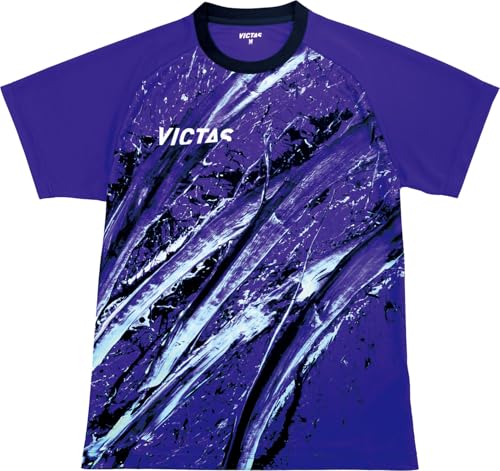 Игровая футболка для настольного тенниса Victas V-24 Модель сборной Японии Реплика Базовая Унисекс Синий (BL) L 532404
