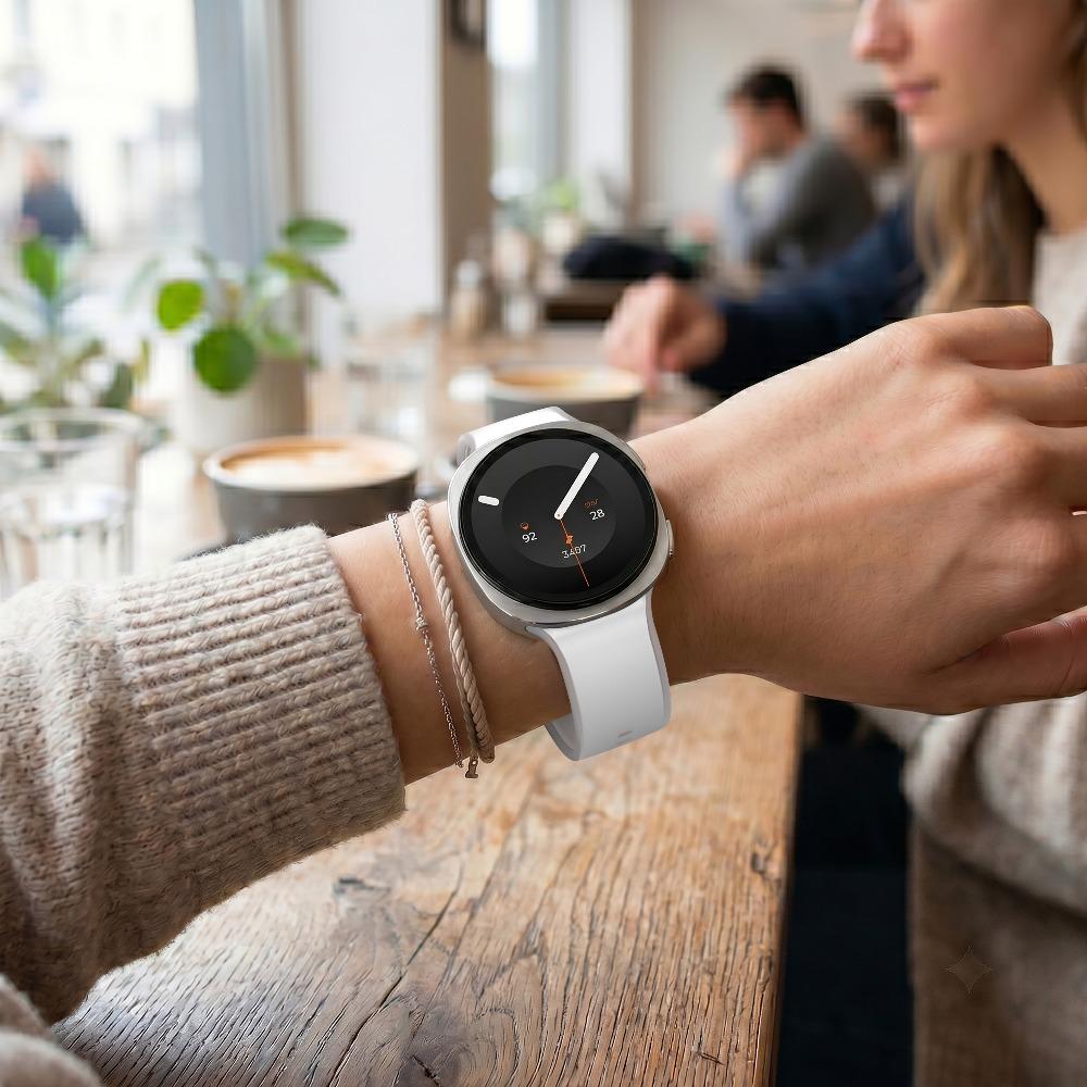 Cinturino Originale in Silicone per Samsung Galaxy Watch 9 40mm/44mm Cinturini per Samsung Galaxy Watch 8 Classic 40mm 44mm Braccialetto