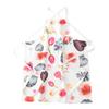Shoulder Strap Back Cross 85cm X 70cm Length X [Jubilee] Apron, Apron, Jubileeapronkt008, Flower, (Total Width)