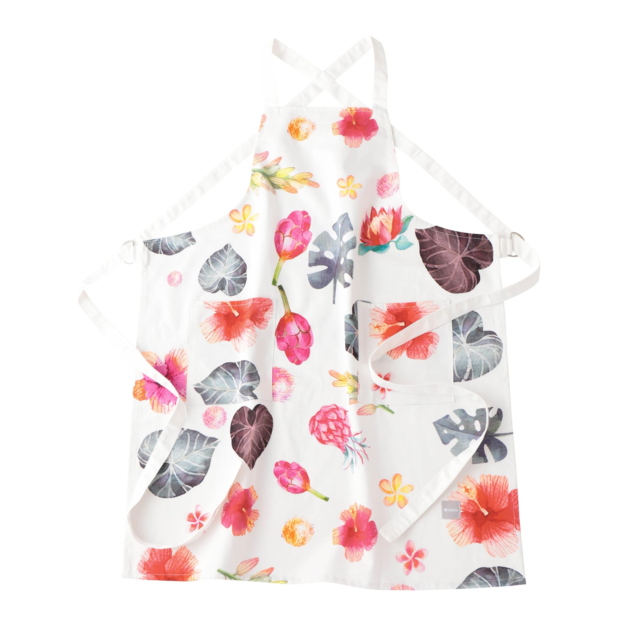 

Shoulder Strap Back Cross 85cm x 70cm Length x [Jubilee] Apron, Apron, jubileeapronkt008, Flower, (Total Width)