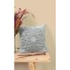 Bohemian Special Design Punch Punch Pattern Square Decorative Cushion Cover Flower Gray