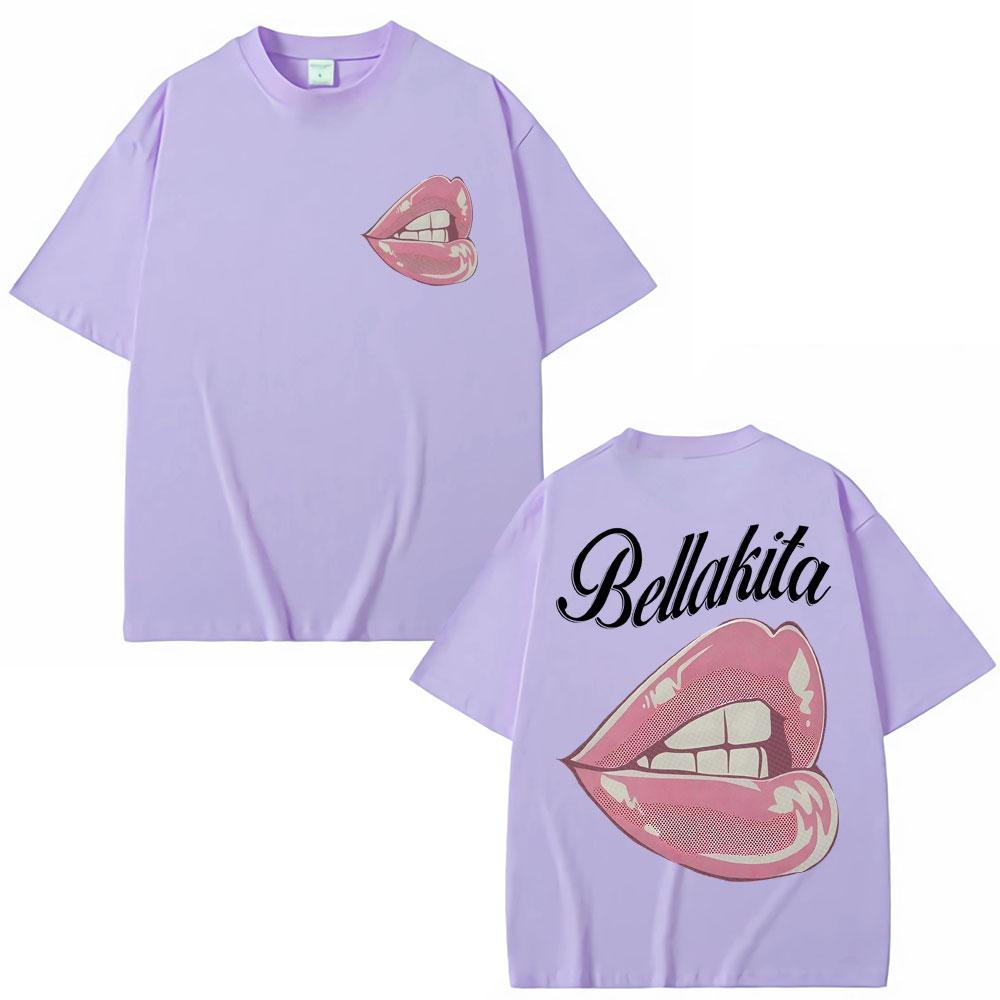 Rapper Omar Courtz Album Mouth Graphic T Shirts Men Women Fashion Design Aesthetic T Shirt Cotton Oversized T-shirts Streetwear