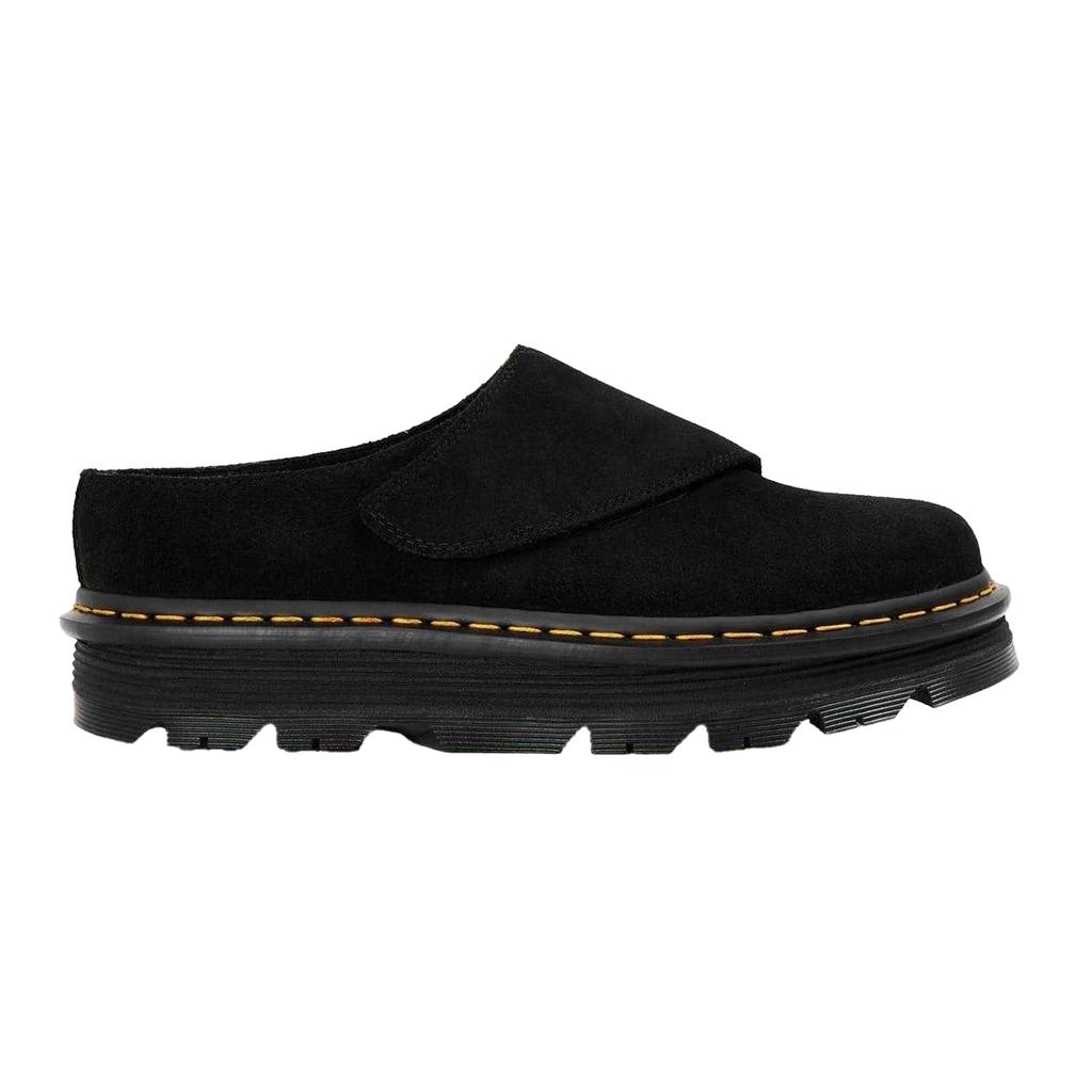 Dr Martens Unisex Plateau-Mules aus Wildleder für Erwachsene