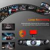 4 Channel Dash Cam Mini Driving Recorder 1080P Video Recorder with Night Vision Parking Surveillance Car DVR Camera