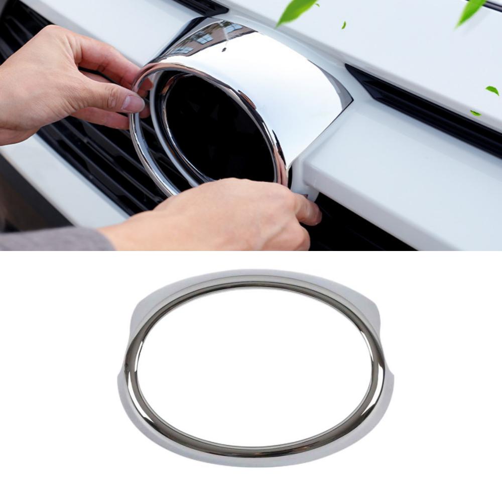 For Toyota RAV4 RAV 4 XA50 2019-2023 ABS Car Front Frame Mark Grille Cover Trim Grill Emblem Badge Logo Trim Sticker Accessories