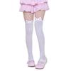 Fashionable Elegant Thigh High Long Stockings for Women Anime Cosplay Cats Rabbit Ears Accent Over Knee Socks Hosiery