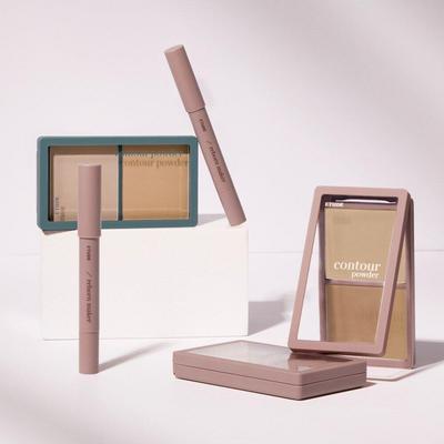 Contour Powder 5g X Multi Stick 1g Set (#Creator & #Illuminator)
