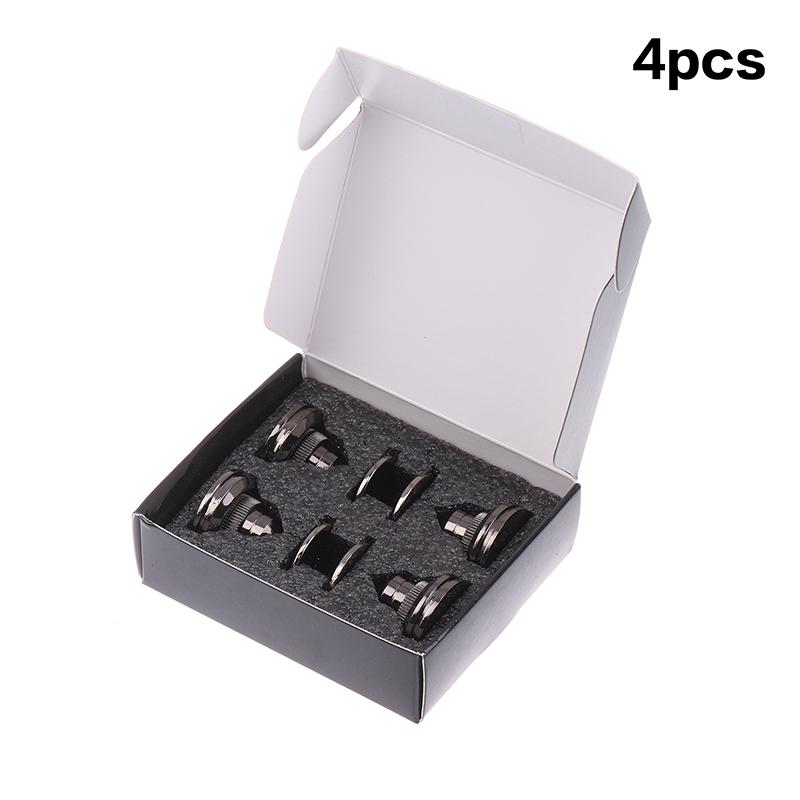 4Pcs/Set 30*27Mm Speakers Stand Feet Foot Pad Pure Copper Loudspeaker Box Spikes Cone Floor Shock Absorber Foot Nails