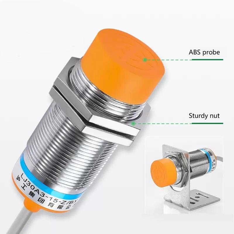 Efficient LJ30A3 Cylindrical Inductive Proximity Sensors Switches Suitable for Lathes Machine Tool Precise Machinery Use