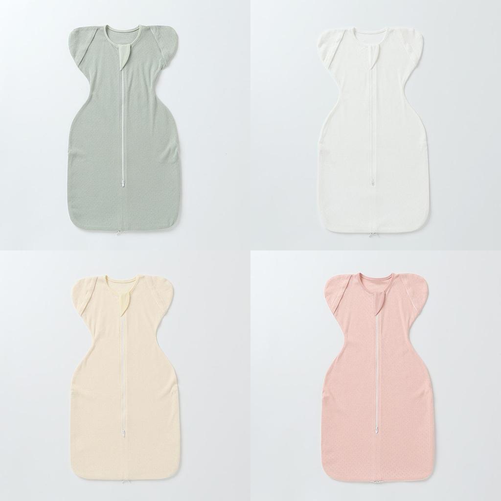Baby Cotton Mesh Sleeping Bag With Antijump Design For Newborns And Infants