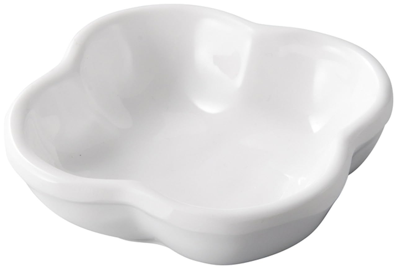 

Melamine Clover Princess Small White Gloss x 80 x 26 Tableware 8.0 Plate, [80 mm] белый
