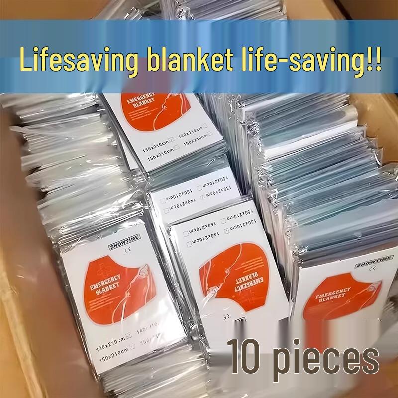Outdoor Emergency Thermal Blanket & Poncho