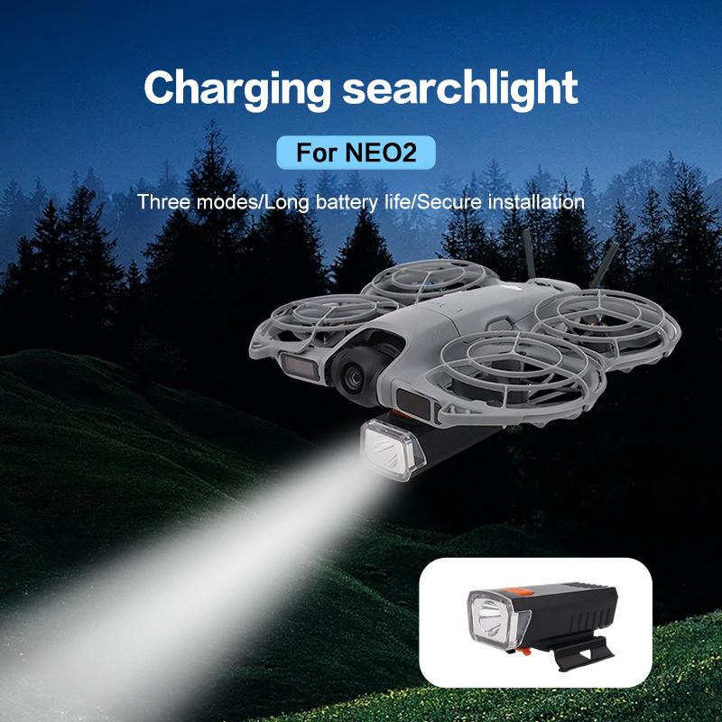For Neo 2 Drone Led Flight Light Drone Navigation Fixed Searchlight Night Rechargeable Fill Light Drone Upgrade Accessories