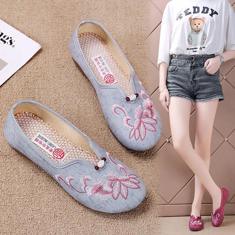  zapatos de mujer women cute round toe grey comfort spring slip on flat loafers lady casual wine red dance shoes ab700