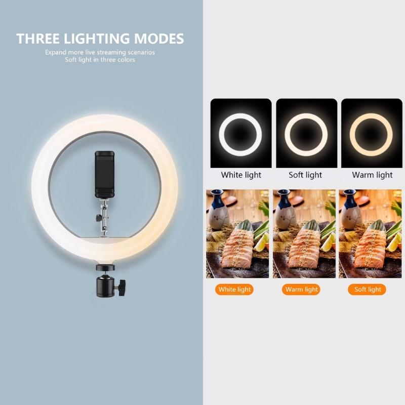 Multiple Angle Carbon Steel Phone Holder Tripods Stand For Smartphones Cameras LED Lights And Microphones