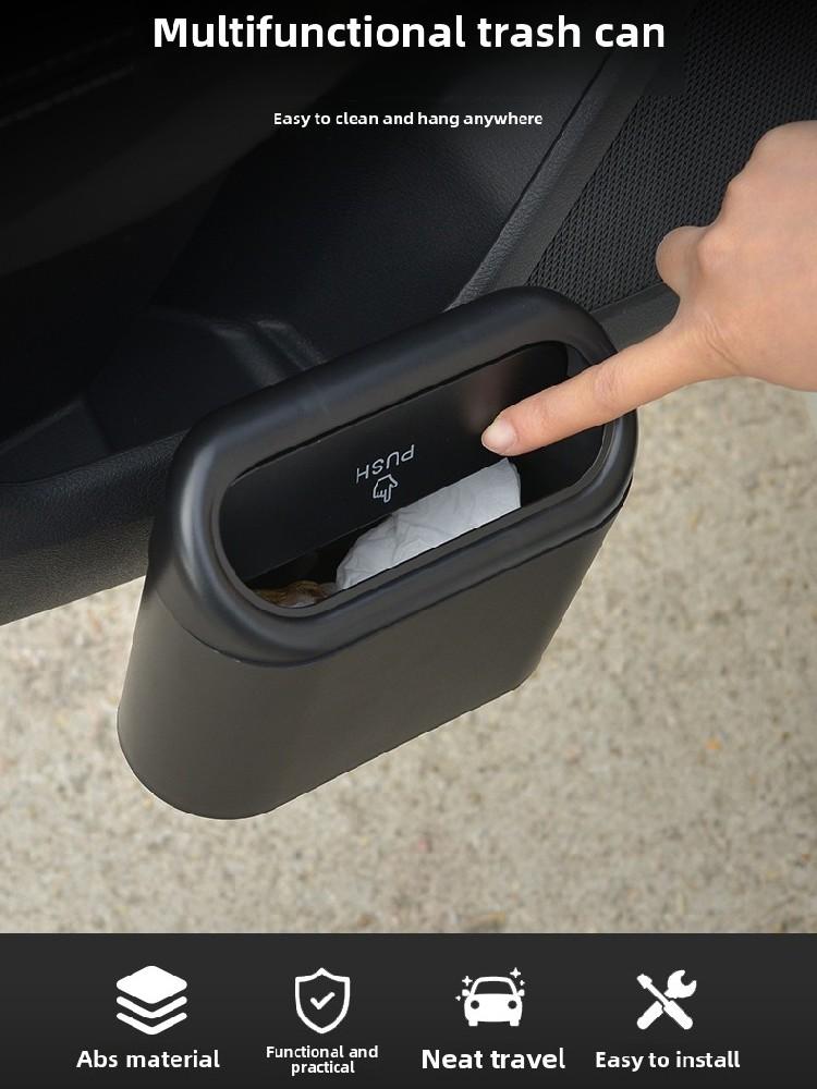 For BMW 3 4 Series Gran Turismo F34 F32 F33 F36 F83 M4 X5 F15 2013~2015 Car Multipurpose Case Hanging Mini Trash Can Accessories