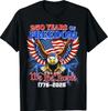 Flag Vintage 250 Years American 1776 2026 250th USA Birthday T-Shirt