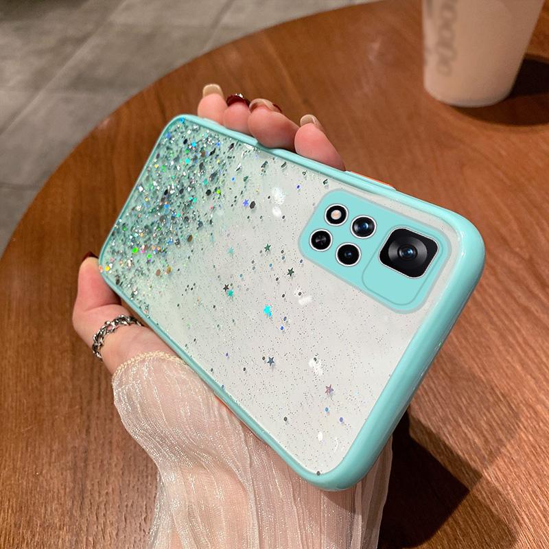 Buy Luxury Bling Glitter Clear Case For Xiaomi Redmi Note 11 Note