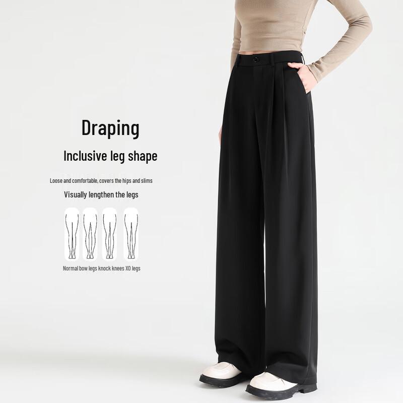 

Women s High-Waist Wide-Leg Casual Pants XL