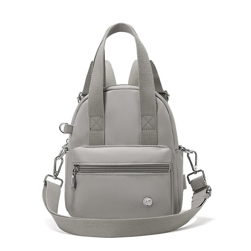 Schoolbag New Backpack Fashion Lightweight Versatile Women's Nylon Cloth Portable Travel School Bag Large Capacity Backpack Oxford Cloth