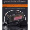 Automatic Dimming, Electric Welding Glasses Welder's Argon Arc Two-protection Welding Protective Glasses, Anti-glare Arc Glare Goggles
