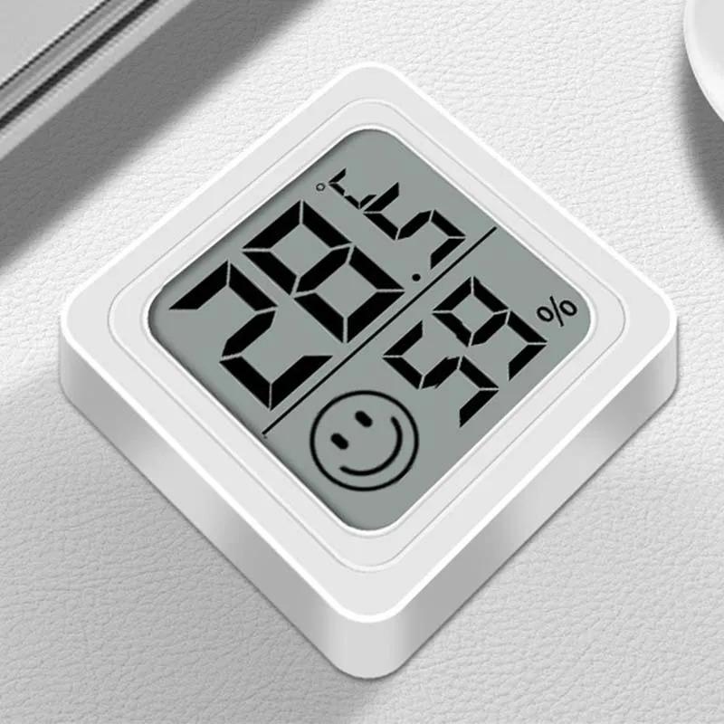 Mini LCD Digital Thermometer Hygrometer Indoor Room Temperature Humidity Meter Sensor Gauge Weather Station Home Baby Room Desk