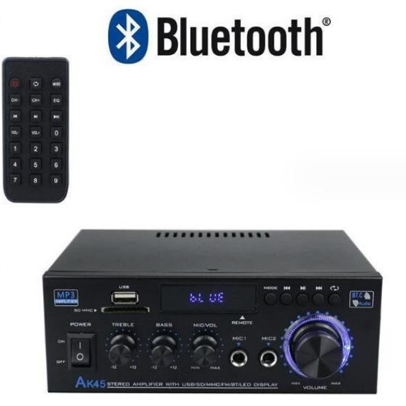 2024 AK45 Bluetooth Two-Channel Digital Amplifier with USB Drive Capability