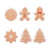 Christmas   Pendant House Series 12 Pcs Christmas Tree Full House Pattern Pendant