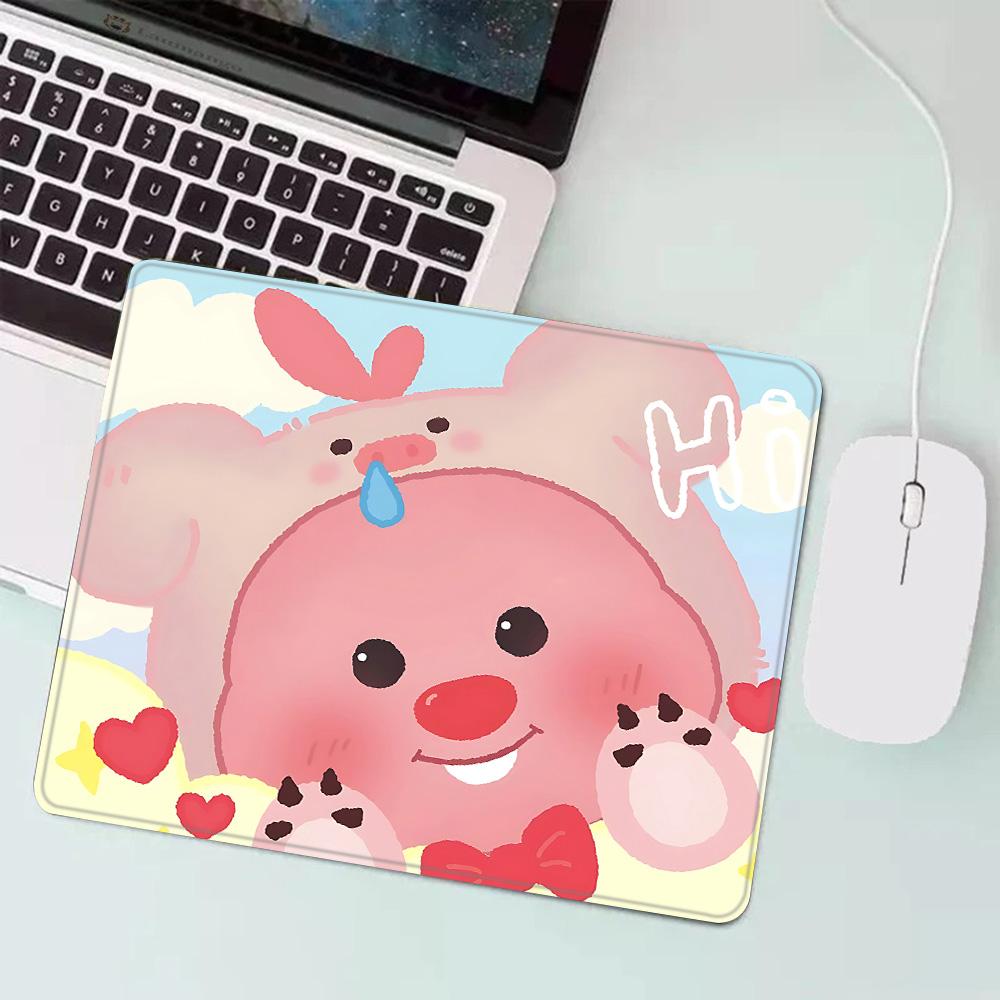 Hot Cartoon Cute Loopies Pink Gaming Mouse Pad XS Small Mousepad for PC Gamer Desktop Decoration Office Mouse Mat Deskmat Rug