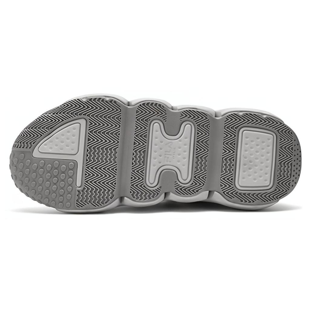 FILA Panini Fashion Casual Sports Shock Absorbing Durable Low Top Retro Basketball Shoes Men sneaker Blue White F12M412111FWM