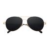 Polarized Sunglasses New Men's Glasses Metal Double-Beam Blue Glasses Black Sunglasses Female