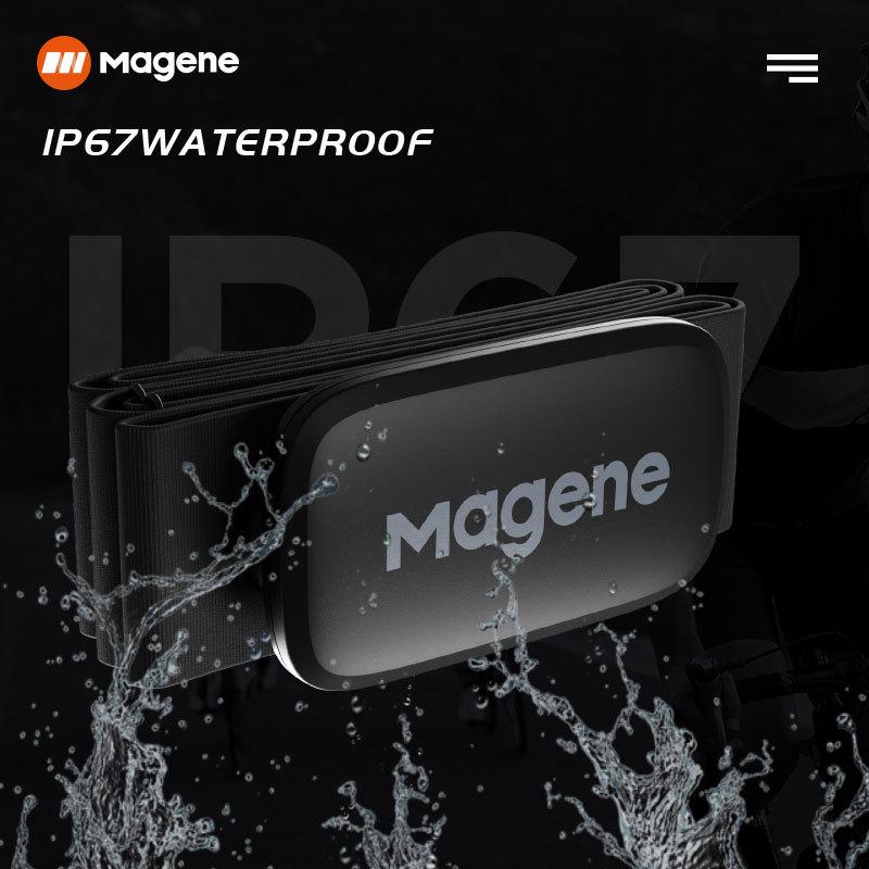 Magene H64 Heart Rate Monitor Mover Bluetooth ANT Sensor With Chest Strap Computer Bike Wahoo Garmin BT Sports