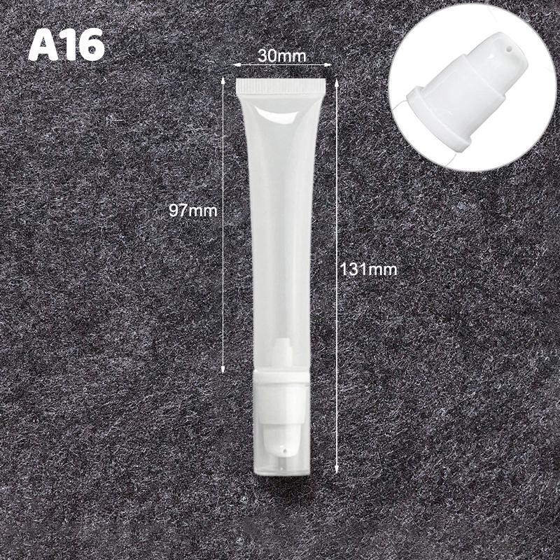 1Pcs 20ml Empty Squeeze Soft Containers PE Transparent Lip Gloss Tubes Bottle Sample Bottle Refillable Lip Gloss DIY Container