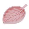 Leaf Shape Soap Holder Non Slip Soaps Box Toilet Shower Tray Draining Rack Bathroom Gadgets Soap Dish Soaps Holder Container