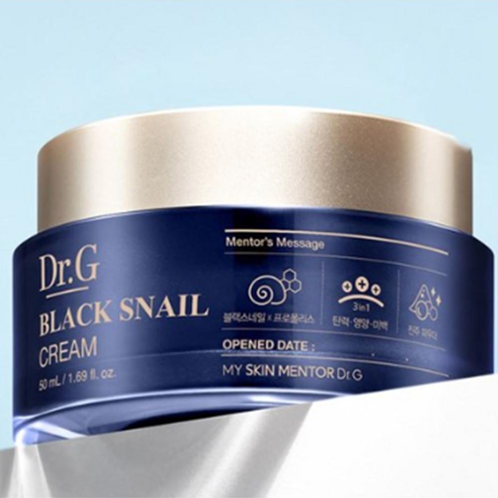 Dr.G Black Snail Cream – Snail Extract Moisturizing Cream 50ml