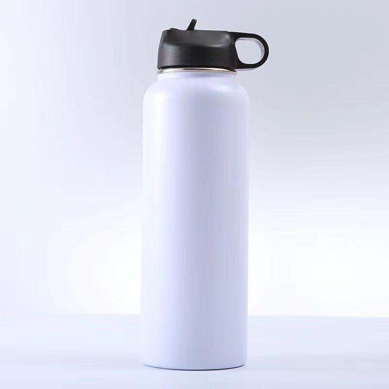 

Vacuum Stainless Steel Three-Color Gradient Space Water Kettle Outdoor Portable Sports Bottle Large Capacity Vacuum Cup Can Carve Writing White 12oz