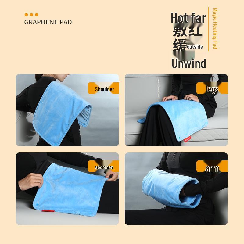 USB Graphene Heating Pad: Electric Insulation Blanket for Office, Car, or Chair