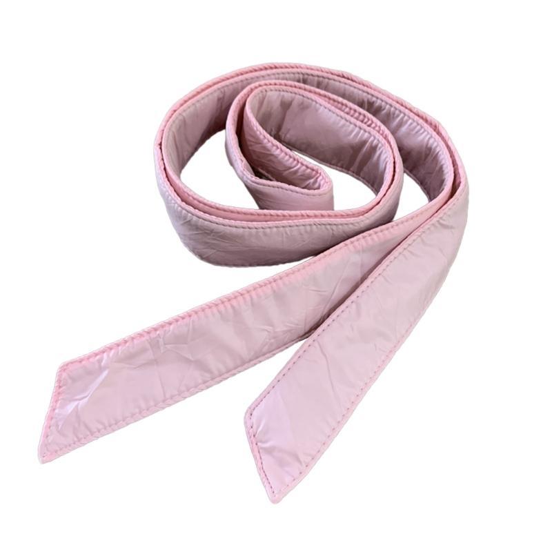 A52E Belt for Women Thin Sash Tie Waist Band for TrenchCoat Overcoat Black Down Coat Replacement Belt