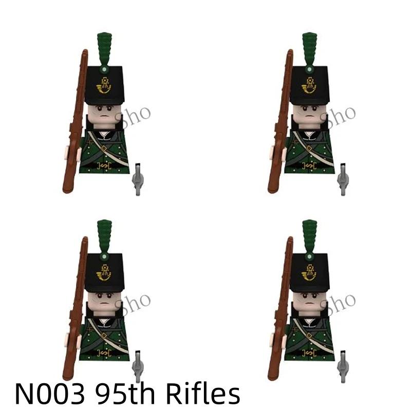 

Наполеоновские войны Военные солдаты Строительные блоки Вторая мировая война Британский Французский Фузилер Винтовки Русский Прусский Пеший гвардеец Кирпичики Детские игрушки