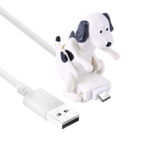 

Кабель зарядного пристрою для веселої собаки, що стрибає, знімає стрес. Ефективна швидка зарядка, розумний чіп типу C/8-контактний/шнур зарядного пристрою Micro USB Type-C